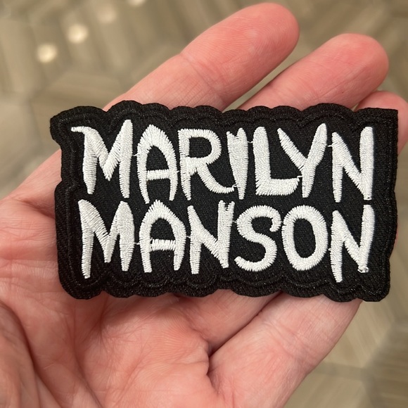 Marilyn Manson Iron-On Patch - Picture 3 of 7